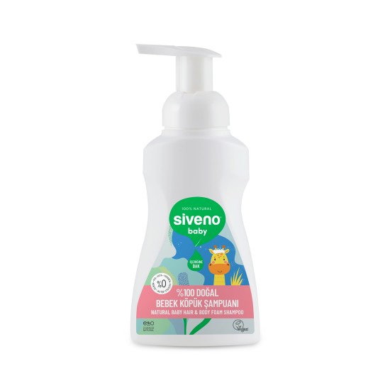 %100 Doğal Bebek Köpük Şampuanı 250 ml